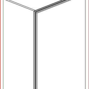 WALL CABINET STANDARD 36” 1 DOOR