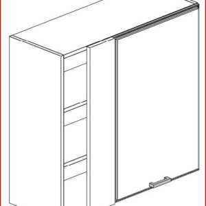 WALL 1 DOOR BLIND CORNER CABINET STANDARD