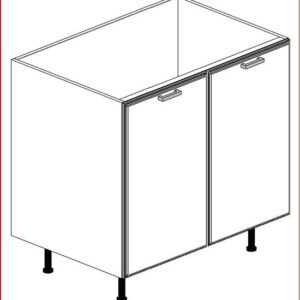 SINK BASE CABINET 2 DOOR